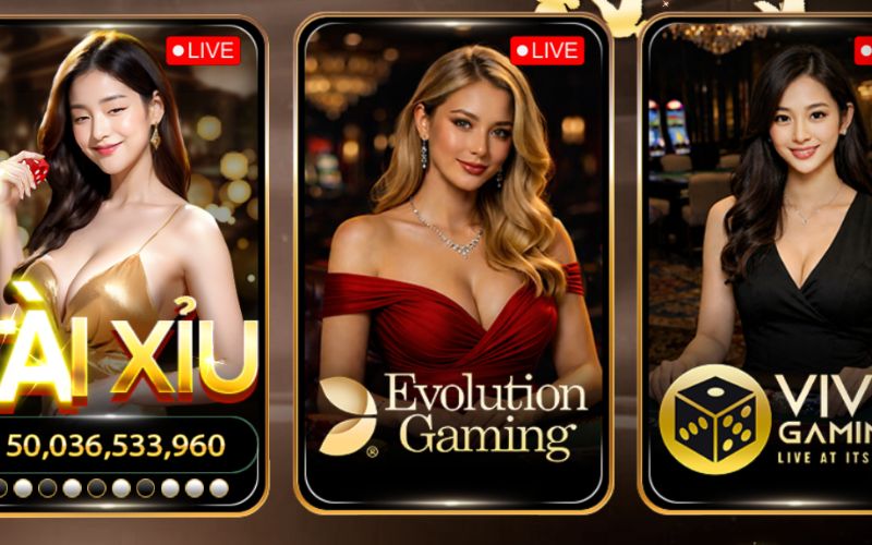 live casino trực tuyến với dealer chuyên nghiệp